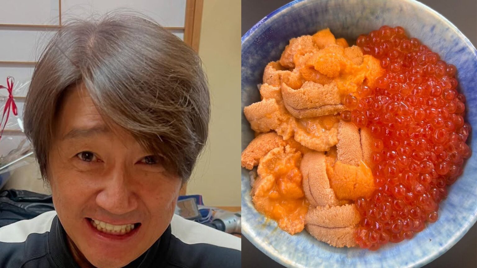 【 近藤真彦 】　北海道から届いた「ウニイクラ丼」に舌鼓も　「尿酸値上がるよね〜」と痛風を心配（TBS NEWS DIG Powered by JNN）