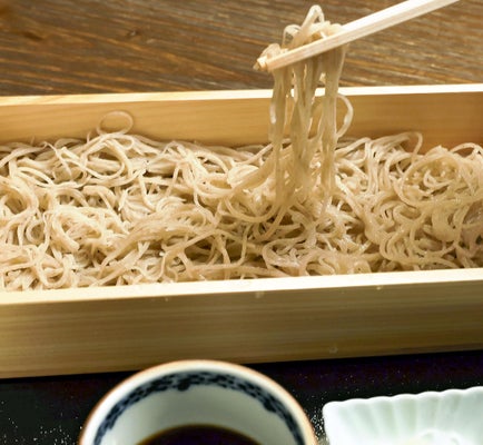 甘みがあって、細麺でも歯ごたえがある「坊板そば」