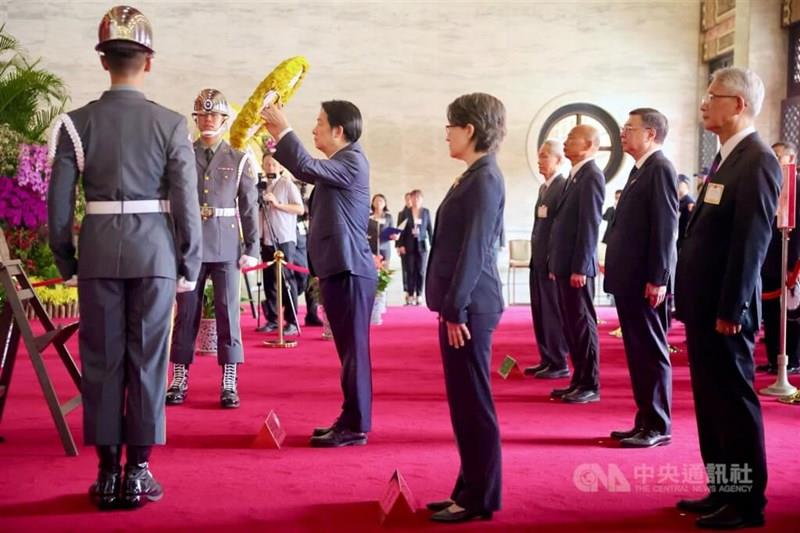 軍人の日 頼総統「武器を持って平和を記念することはしない」／台湾（中央社フォーカス台湾） - Yahoo!ニュース