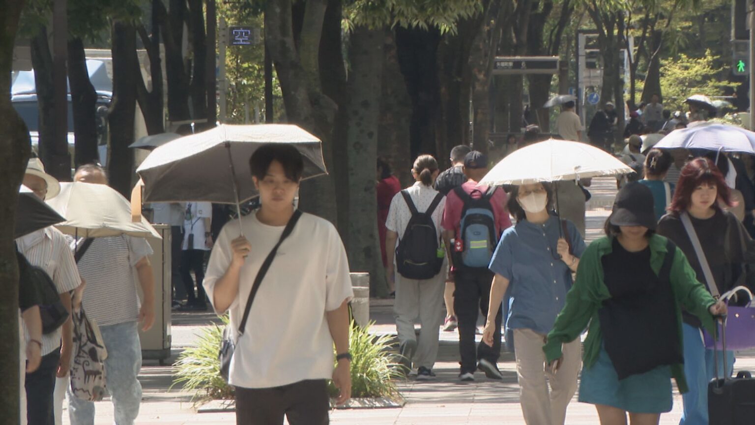 観測史上最多タイ 名古屋でことし47日目の猛暑日に 愛知・三重に熱中症警戒アラート こまめな水分や塩分補給を（CBCテレビ） - Yahoo!ニュース