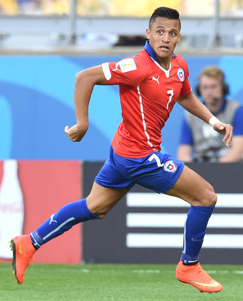 アレクシス・サンチェス（2014年6月28日撮影）