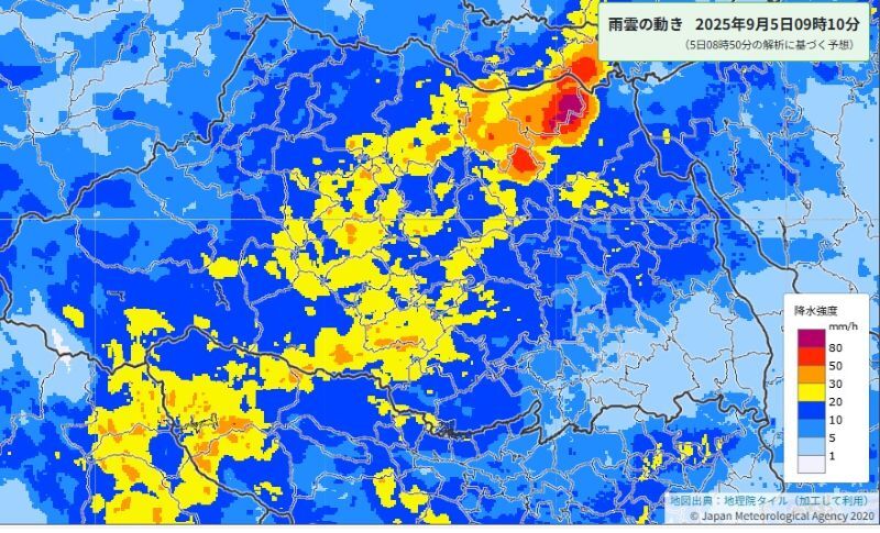 【速報】埼玉に大雨注意報 土砂災害や竜巻、落雷、浸水に警戒 秩父では濃霧も（埼玉新聞） - Yahoo!ニュース - Yahoo!ニュース