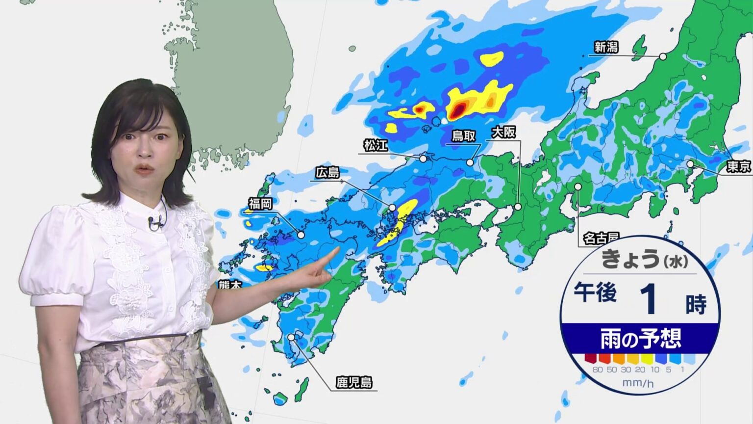 けさ（10日）長崎・熊本で線状降水帯発生　昼過ぎにかけて鳥取・島根で線状降水帯発生のおそれ（TBS NEWS DIG Powered by JNN）
