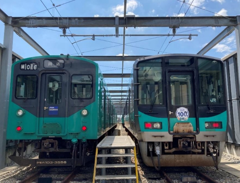 JR加古川線「厄神車両基地」の見学会10月開催　車両洗浄見学やレールカート乗車体験など（兵庫県） | 鉄道ニュース | 鉄道チャンネル