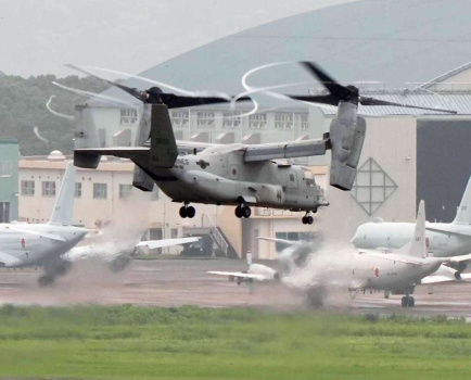狙いは離島防衛の連携具体化、徳之島では民間港に米無人艇が展開――日米実動訓練始まる 鹿屋には日米オスプレイ集結 25日まで - 南日本新聞