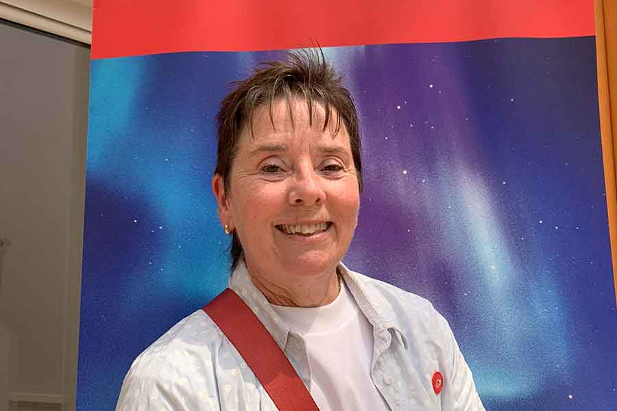 大阪・関西万博が3回目の万博経験となるアンさん【写真：Hint-Pot編集部】