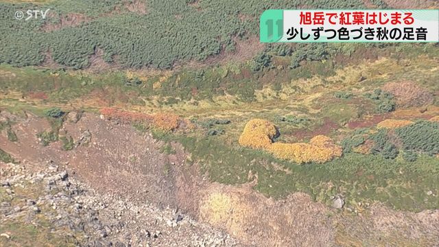 平年よりもやや遅い紅葉 気温高め…見ごろは9月下旬 大雪山系・旭岳の空撮映像！北海道 （STVニュース北海道） - Yahoo!ニュース - Yahoo!ニュース