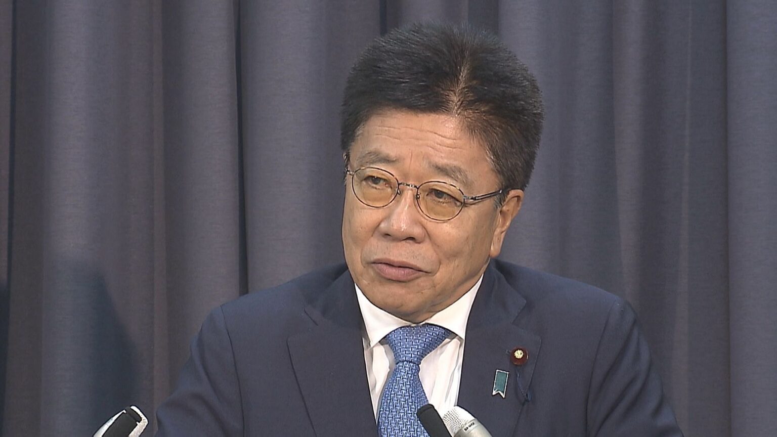 【速報】加藤財務大臣「今回は応援する側に」　自民党総裁選に不出馬の意向表明（TBS NEWS DIG Powered by JNN）