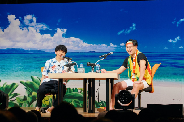 『オードリーANN』うまんそーれ沖縄“いつもの放送”届ける　若林「沖縄でのライブっていいね」 | ORICON NEWS | 国内海外のニュース