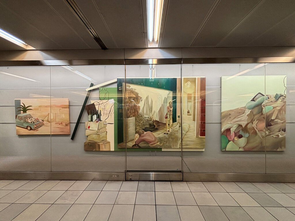 『ART AWARD TOKYO MARUNOUCHI 2025』行幸地下ギャラリーにて開催中　各賞受賞作を含め若手アーティストによる20作品を展示（ぴあ）