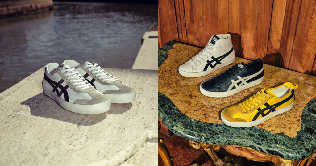 「オニツカタイガー」からイタリアンレザーの“メキシコ 66”と“ファブレ”　製造の全工程を伊で - WWDJAPAN