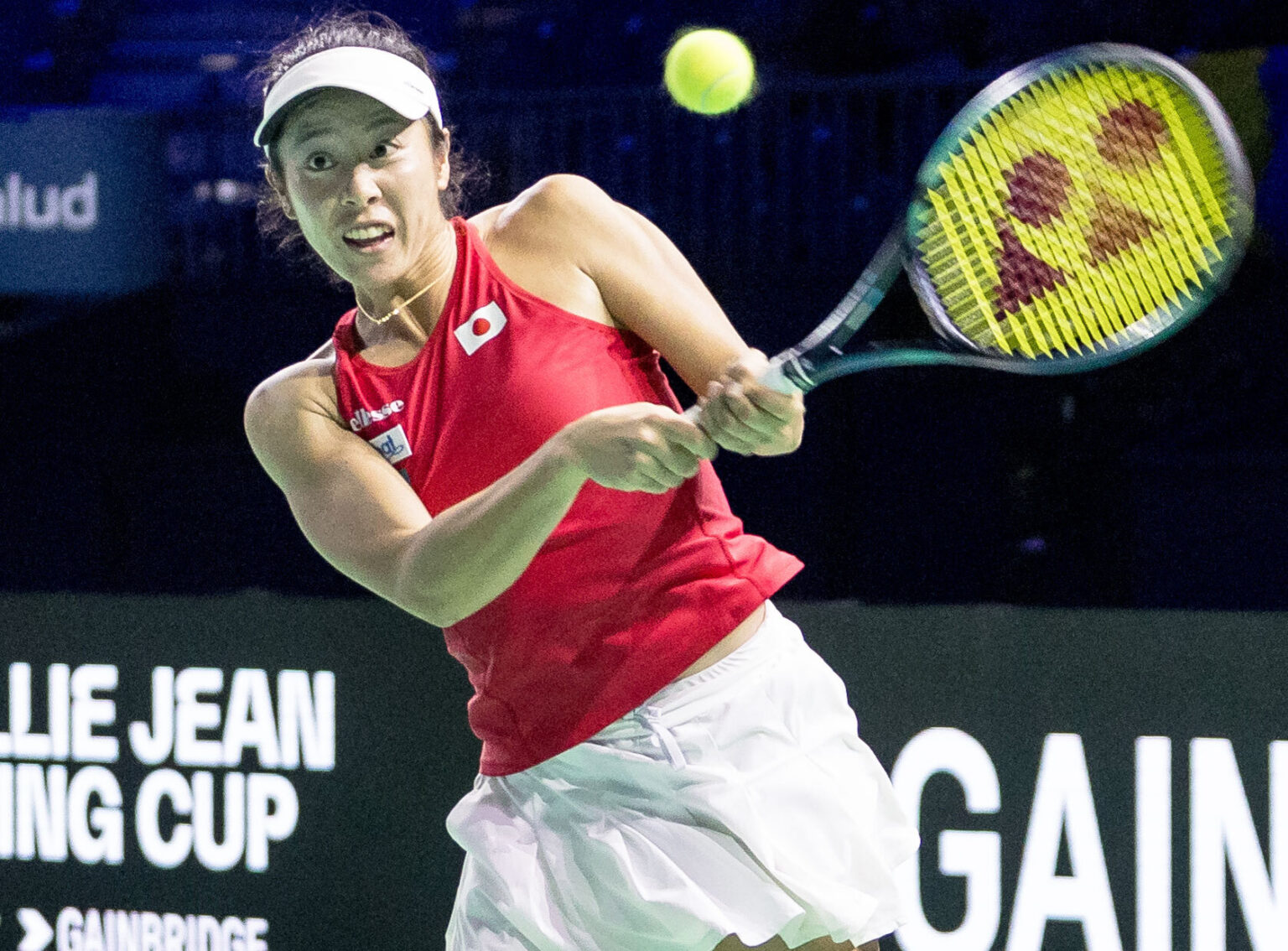【速報】柴原瑛菜 第1セット落とす、国別対抗戦BJK杯準々決勝 日本vsイギリス 第1試合＜女子テニス＞（tennis365.net） - Yahoo!ニュース