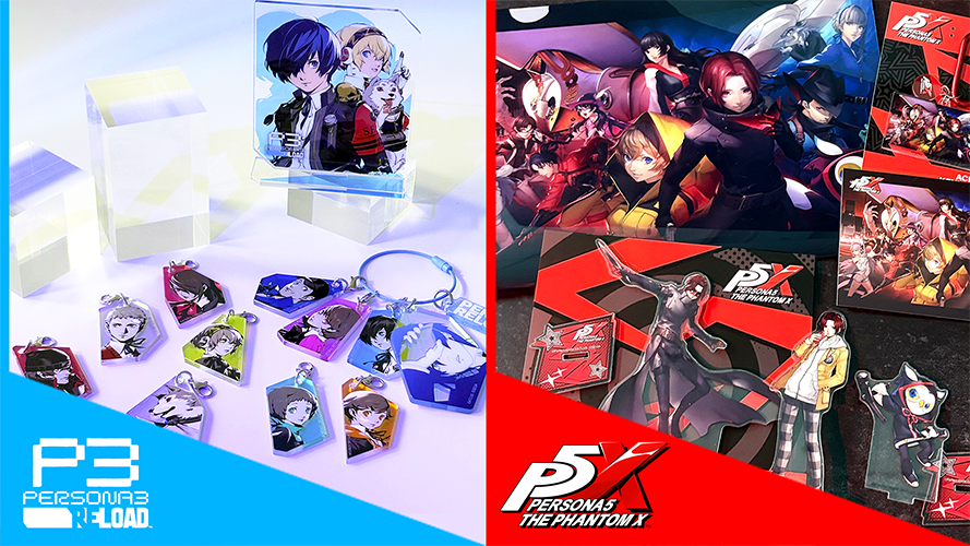 『ペルソナ３ リロード』＆『ペルソナ５: The Phantom X』の アトラス公式グッズが登場！TGS2025会場で先行販売決定！ | ペルソナチャンネル