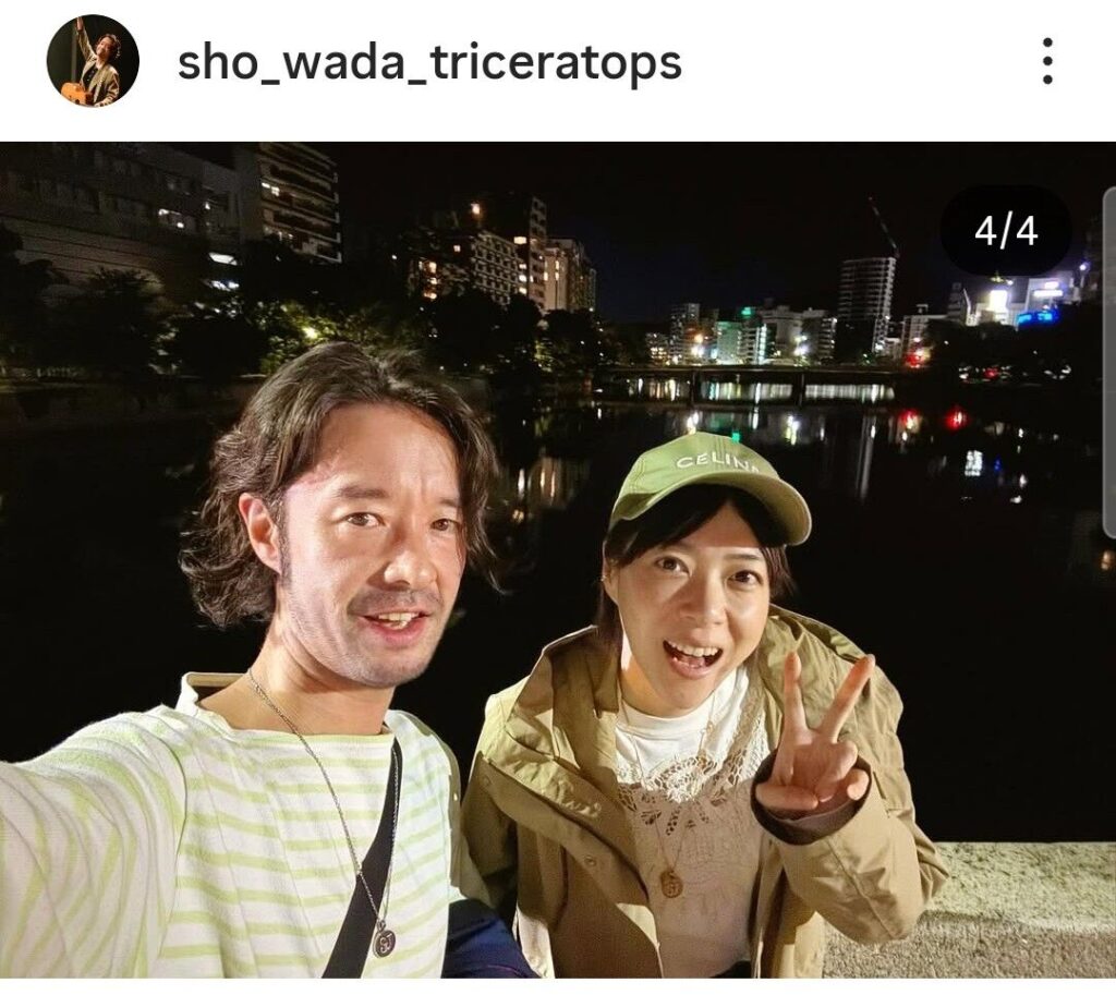 和田唱のインスタグラム（＠ｓｈｏ＿ｗａｄａ＿ｔｒｉｃｅｒａｔｏｐｓ）より