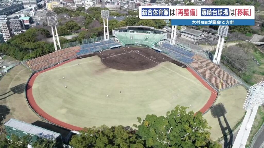 熊本県のスポーツ施設 知事が着手を宣言　体育館は建て替え 野球場は移転（RKK熊本放送） - Yahoo!ニュース