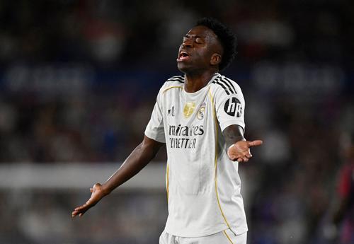 「モドリッチに教えてもらった」レアルFWビニシウスがレバンテ戦のスーパーゴール秘訣を明かす – スペインリーグ : 日刊スポーツ レバンテ戦に出場したレアル・マドリードFWビニシウス(ロイター)