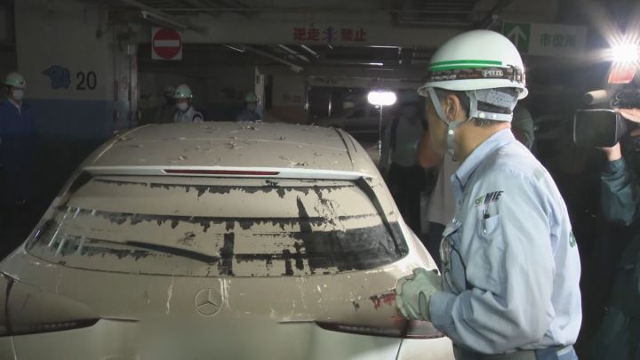 全274台の所有者確認が終了…水没した地下駐車場を一見三重県知事が視察 県内の地下施設で止水板等の稼働確認も検討 | 東海テレビNEWS