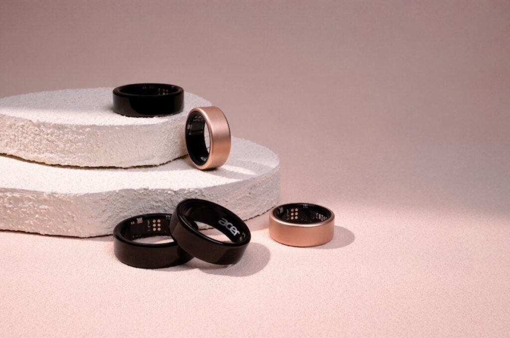 Acer、新スマートリングがクラファン開始