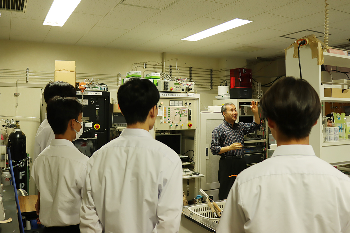理工学部施設見学