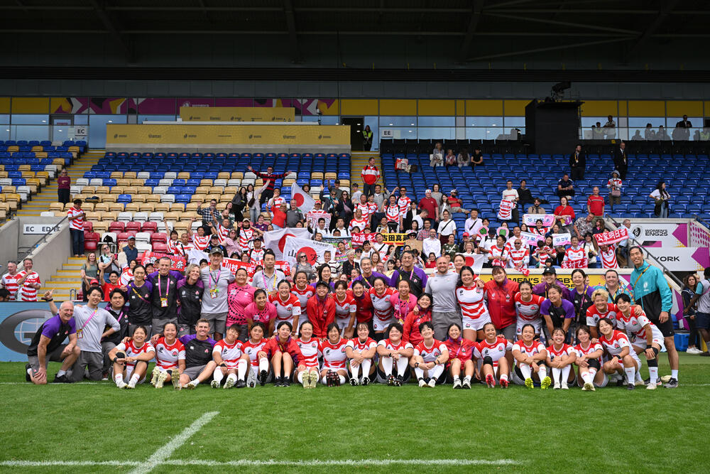 9月7日（日）女子ラグビーワールドカップ2025イングランド大会 日本代表 vs スペイン代表 試合結果