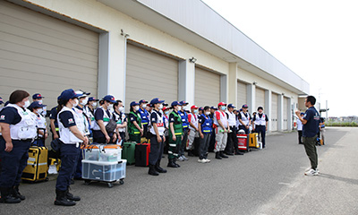 新潟DMATの実働訓練を実施しました | トピックス | ニュース