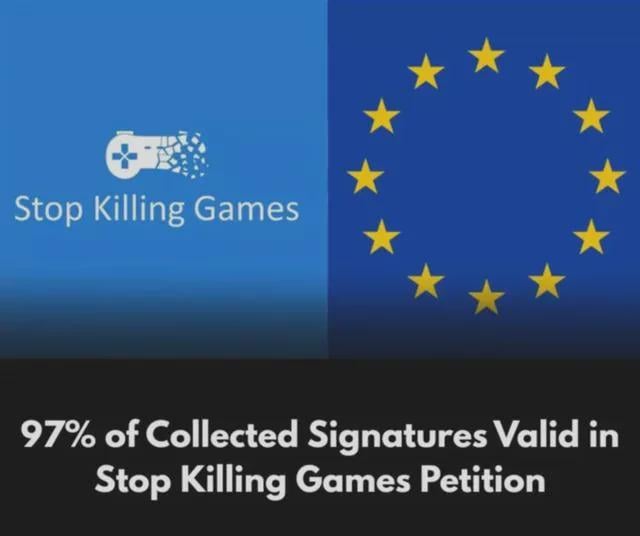 イニシアチブの「停止ゲームを殺す」の97％の署名が有効です。ビデオゲームセクターの消費者の権利への大きな一歩