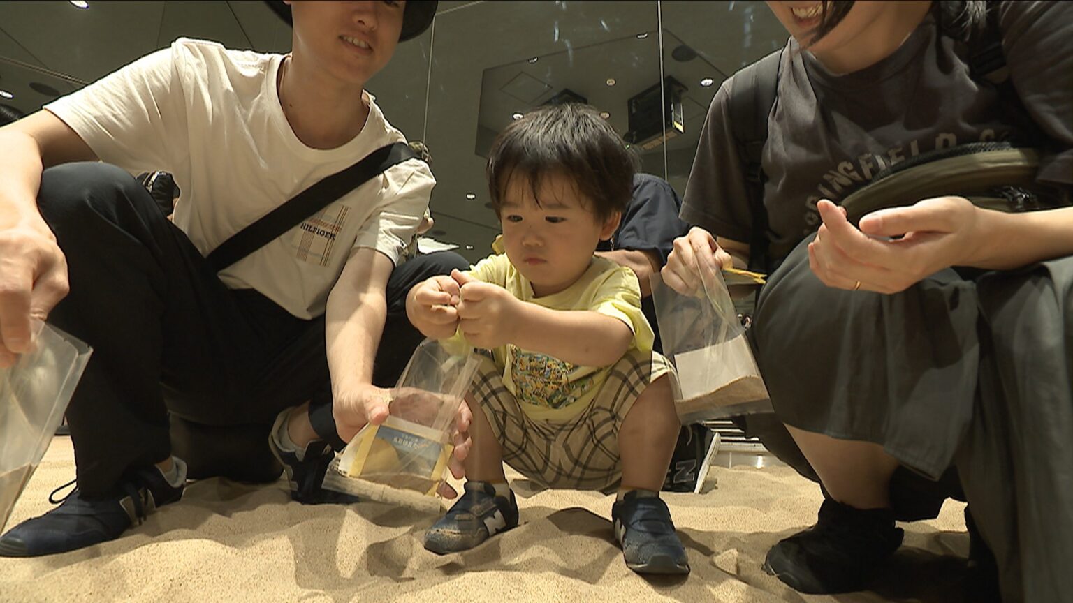 万博の鳥取県ブースで「砂丘の砂」をプレゼント　ヨルダン館の「砂漠の砂」は鳥取へ