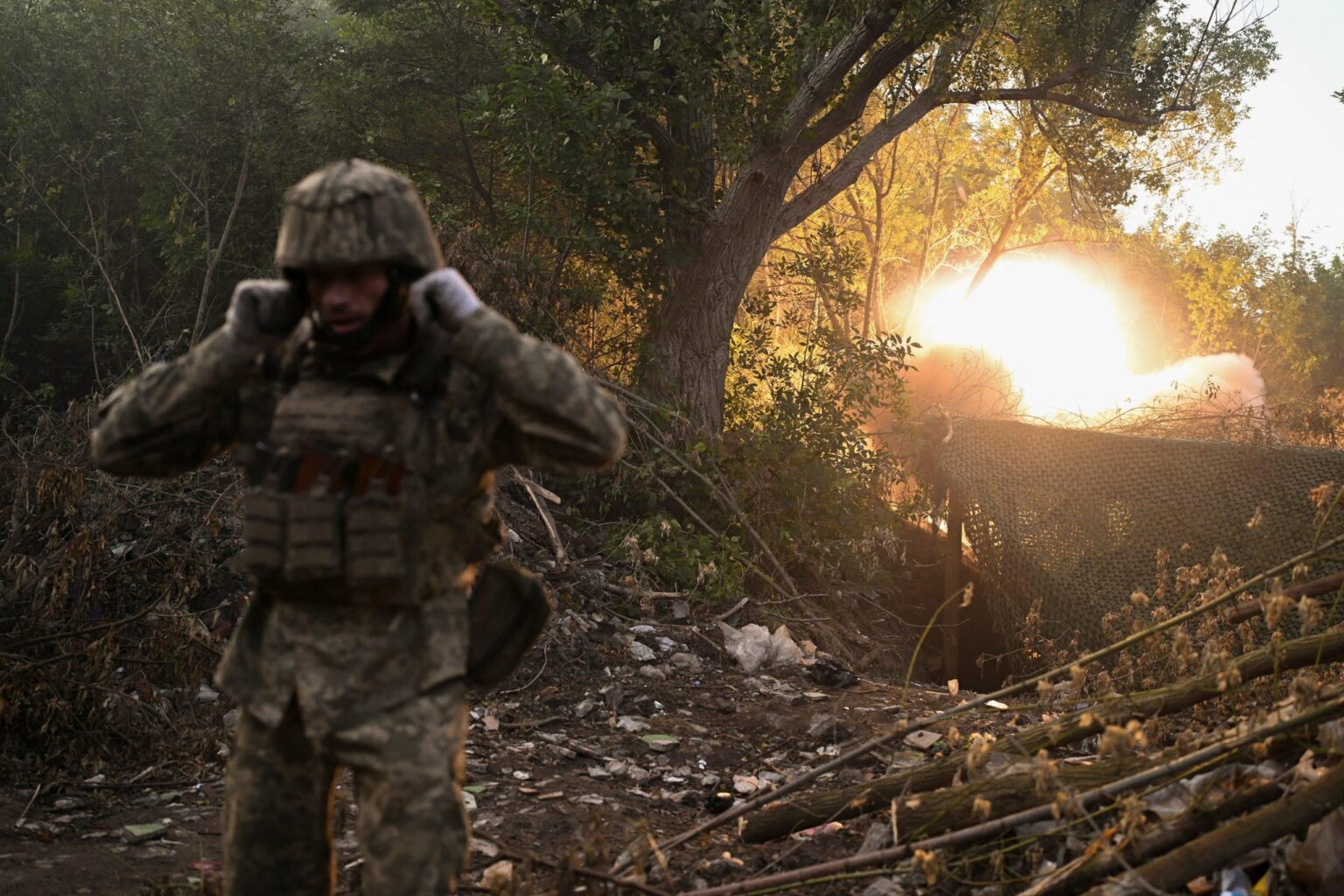 ウクライナの森林戦争における銃撃戦と恐怖