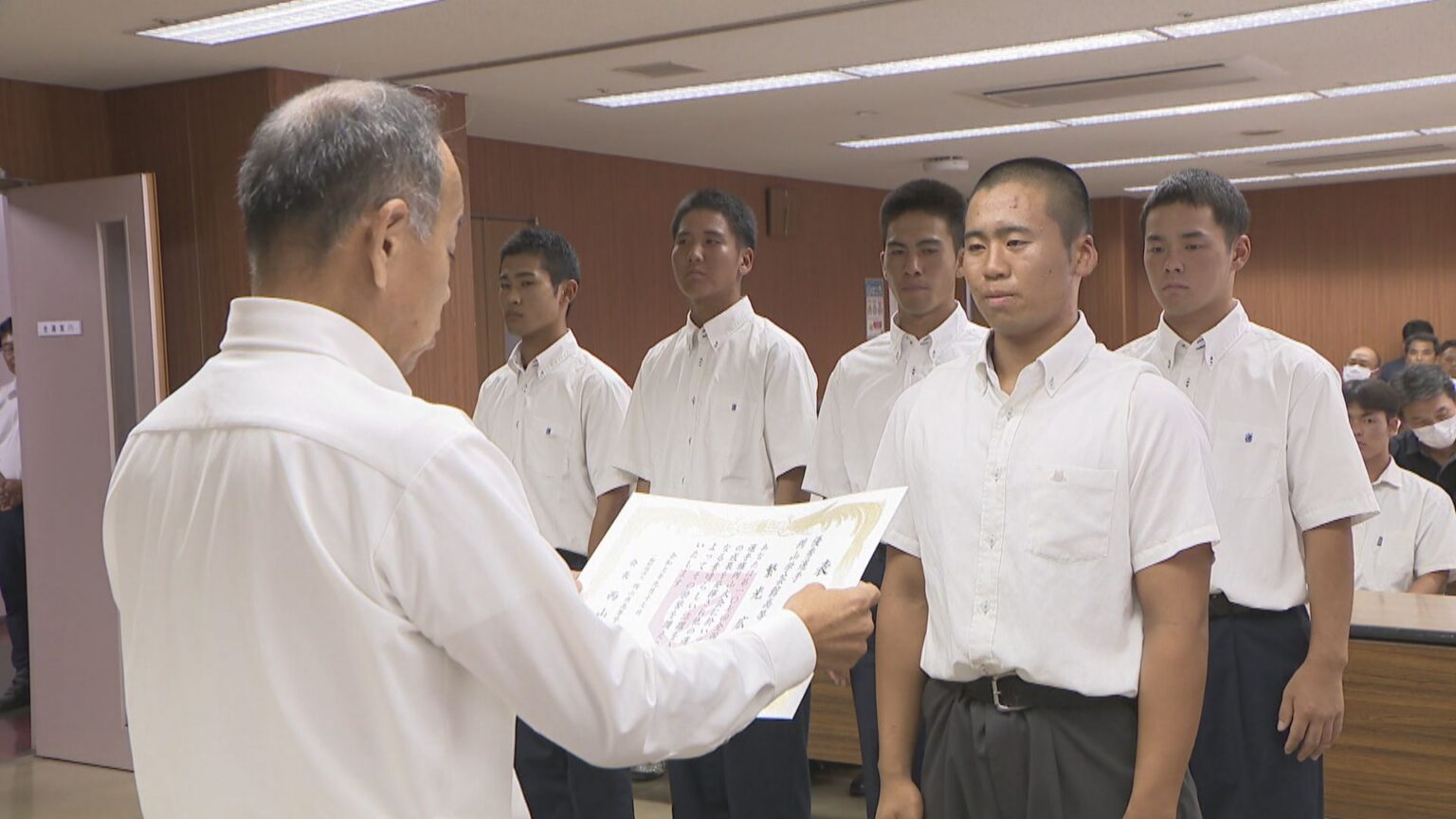 モチベーションアップへ　岡山高野連が優秀選手を初表彰　夏の高校野球・岡山大会ベスト8から18人選出 | KSBニュース | KSB瀬戸内海放送