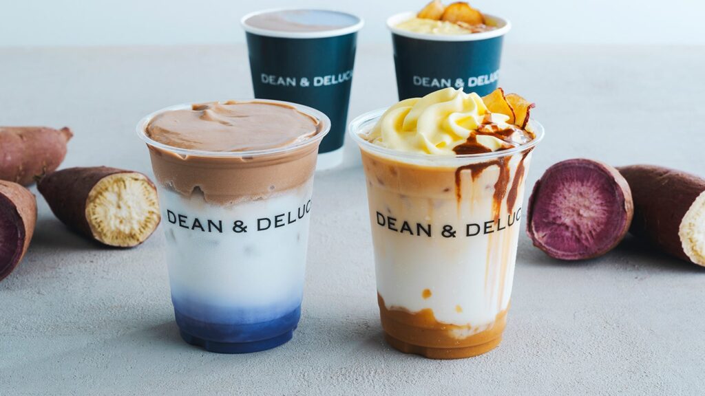 【DEAN & DELUCA 岡山】ほくほく甘い季節の味わい　秋だけの贅沢「紫芋ココナッツラテ」「安納芋ティーラテ」が登場。 | 両備ホールディングス株式会社のプレスリリース
