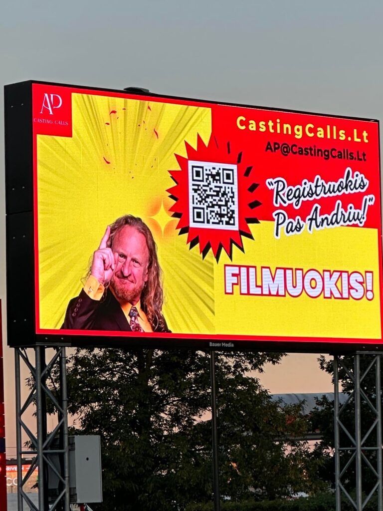 KaunasのLithuanian Better Call Saul Advertisingバージョン