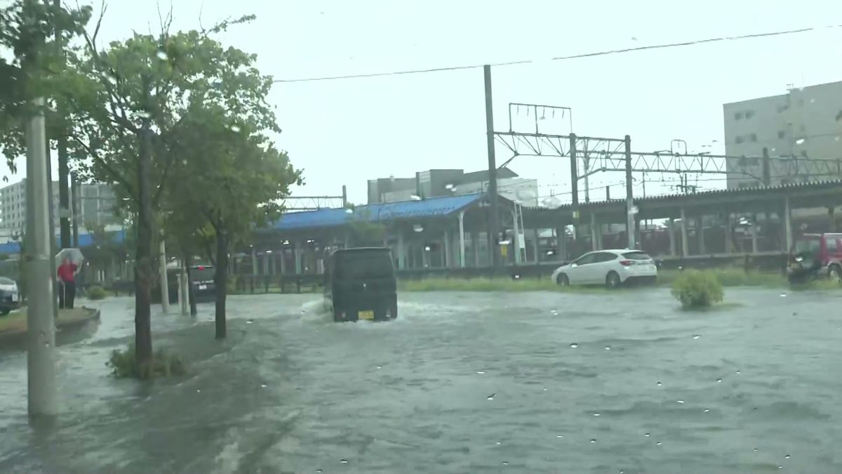 【大雨】未明から断続的に強い雨　上越市で冠水や浸水被害　土砂災害などに厳重警戒 《新潟》