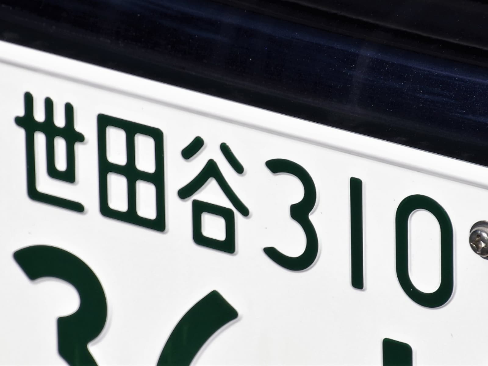 「ナンバープレートにしたい」と思う東京都の地名ランキング