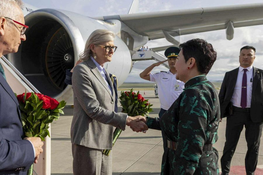 Governor-General of the Commonwealth of Australia Samantha Mostyn Arrives for State Visit