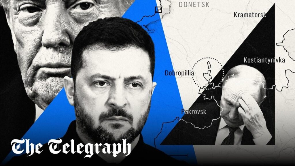 ドナルド・トランプが側面に戻ったので、ウクライナはロシアに対して表を回しています
