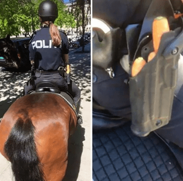 ノルウェーの警察は運んでいますか？いいえ、彼らはニンジンです
