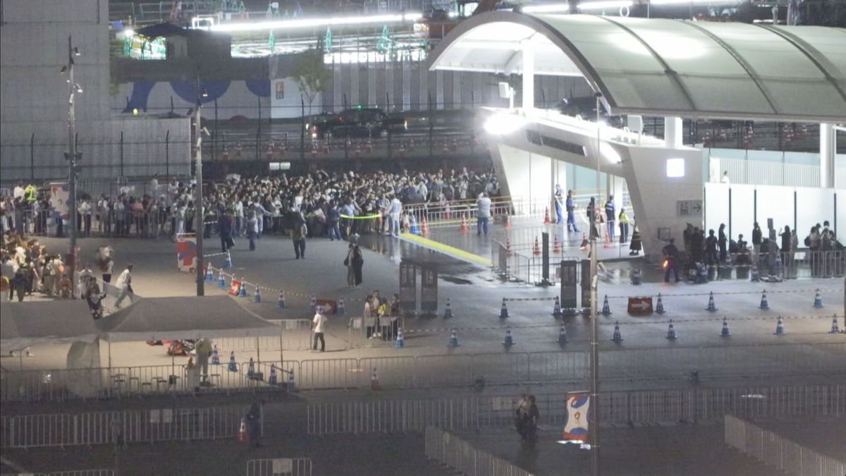 【速報】大阪メトロ中央線で一時運転見合わせ　万博会場の夢洲駅で一時“入場制限”の措置とられる