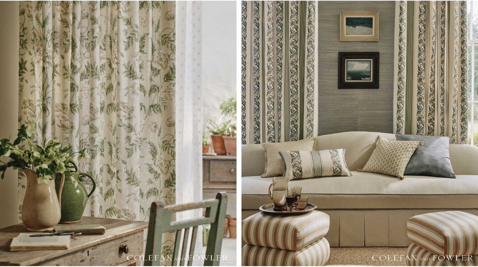 イギリス コールファックス アンド ファウラーから新作ファブリックス　精緻な刺繍とプリントのボタニカルデザイン、クラシカルなチェックとストライプのコレクション計25デザイン115点を9月9日発売 | 株式会社トミタ