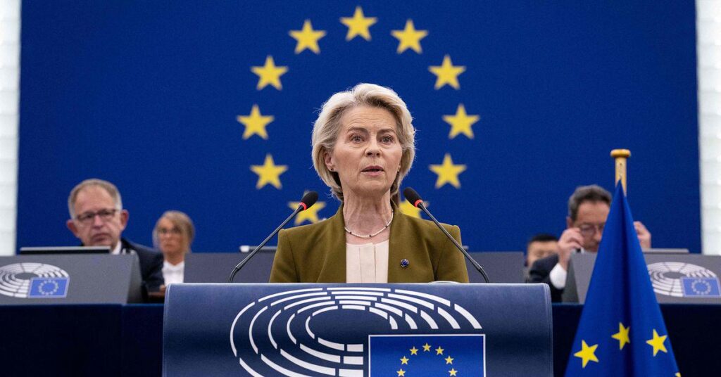 Von Der Leyen：EUはイスラエルへの支払いを凍結します