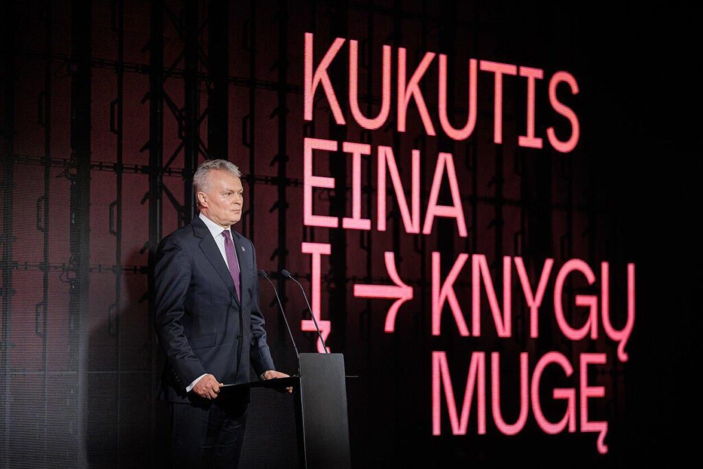 Vilnius Book Fairは、大臣、首相、文化大臣が発表したことを発表しました。どう思いますか？