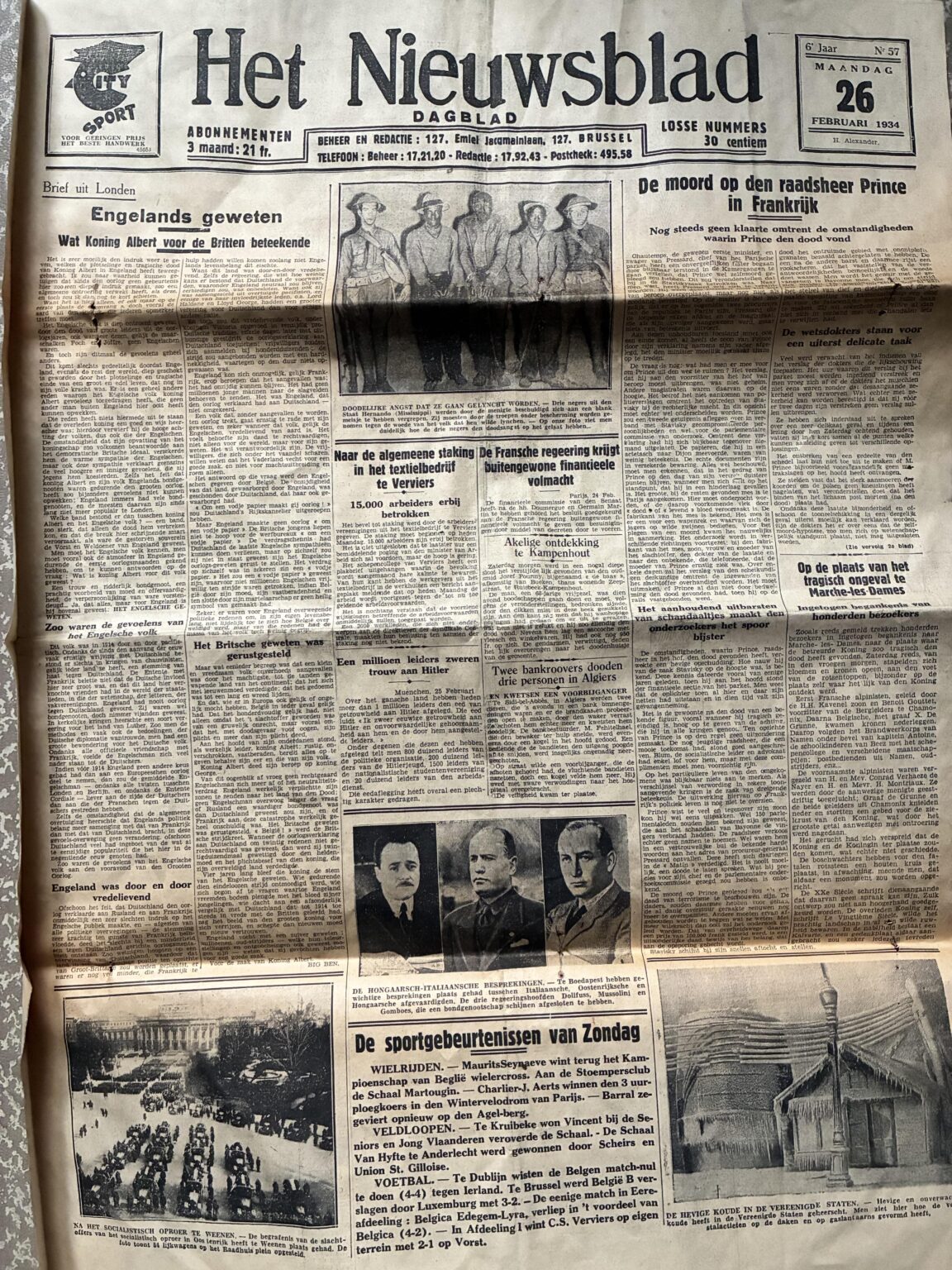 Het Nieuwsblad 1934