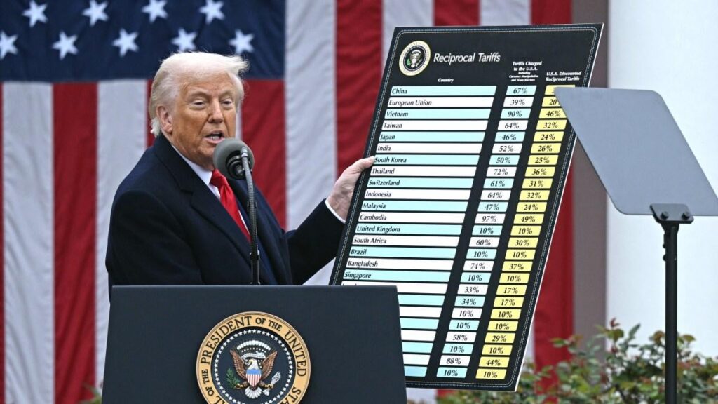 トランプは、裁判所の判決の後、1,000億ドルの関税を返すことに直面しています