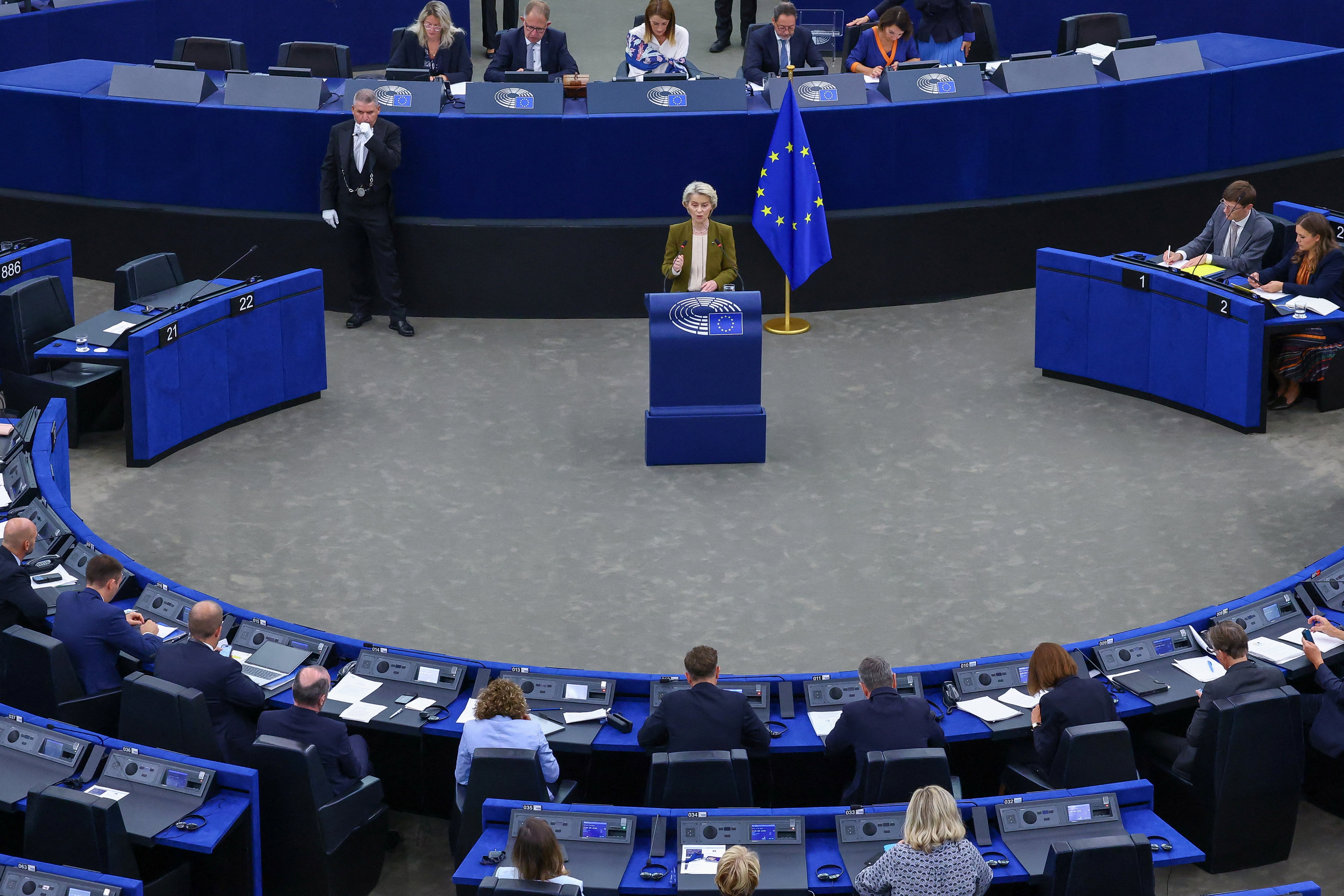 欧州委員長、対イスラエル制裁を提案へ