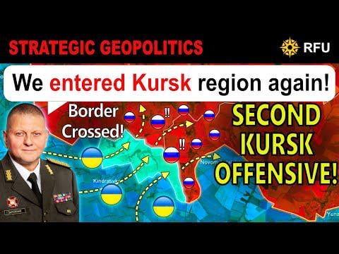 テーブルが向いた！ウクライナ人はロシアのkurskに進みます！ 1:31から：「ブラックホール爆弾」と呼ばれるドローンドロップ弾薬」についての言及は、熱バーリック弾薬である可能性があります〙