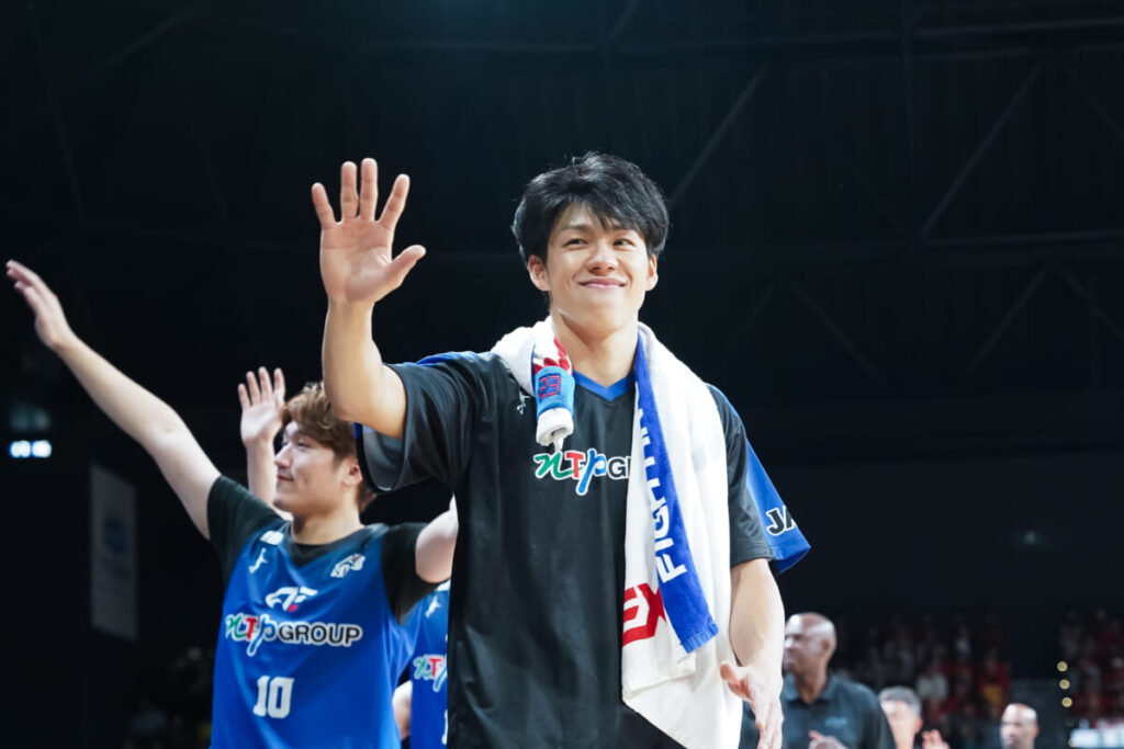 【ナカジツAICHI CENTRAL CUP 2025】昨季のCS出場チーム・三河に快勝。FE名古屋を牽引した保岡龍斗の3Pシュートと「強くなった心」 : ［愛B Café］AICHI BASKETBALL CAFE
