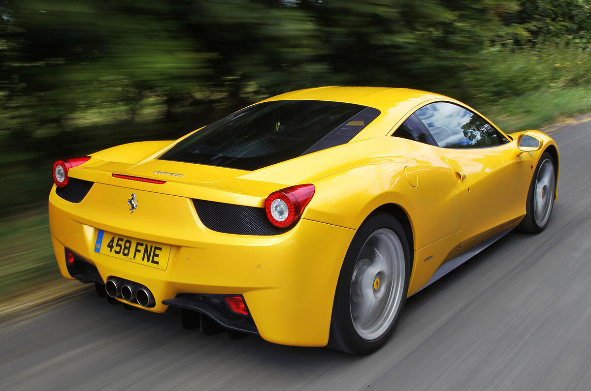 フェラーリ458 イタリア（2009〜2015年／英国仕様）