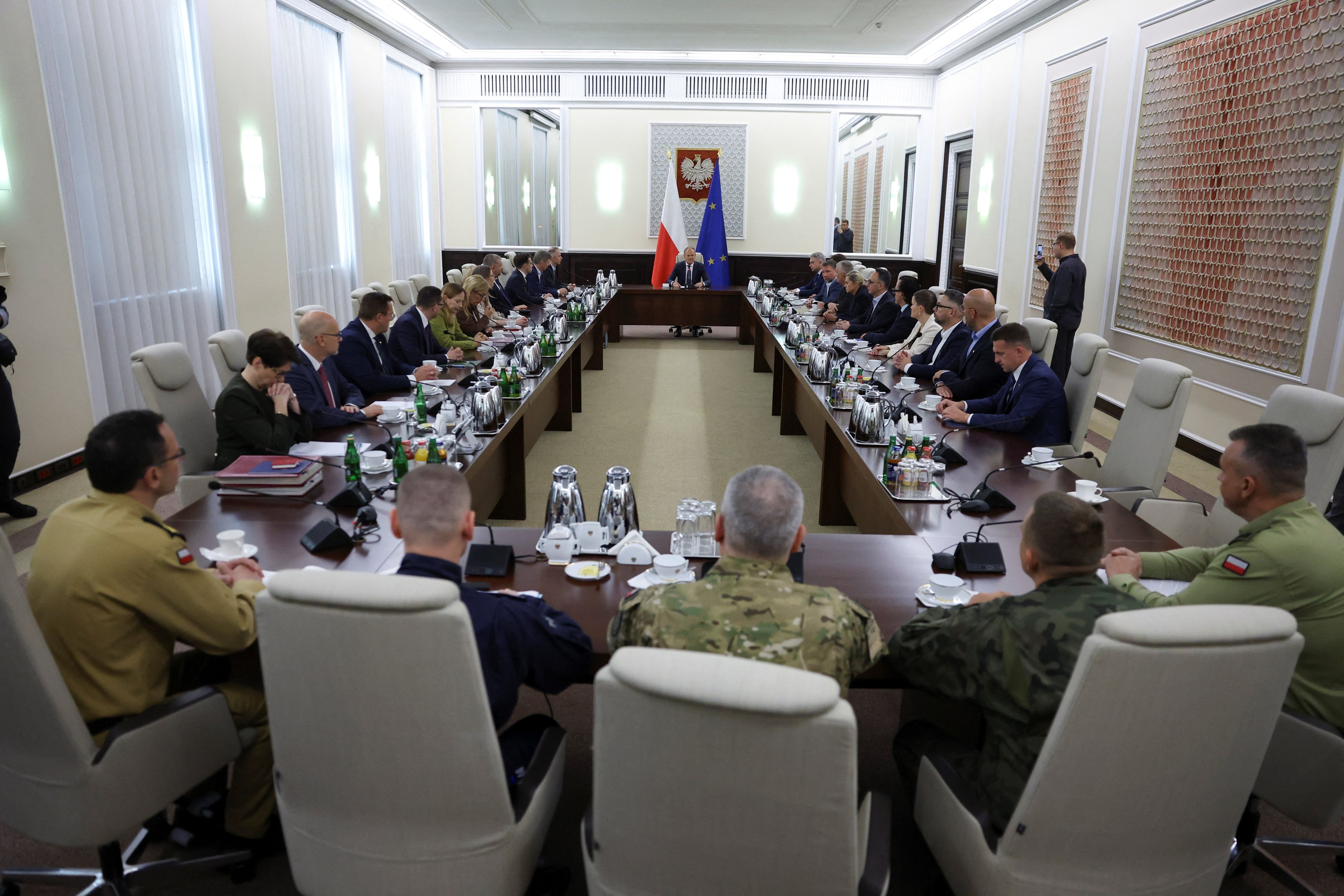 ポーランド、領空侵犯の無人機撃墜　ウクライナ攻撃中のロシア機か