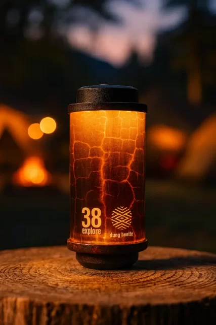 熾火をイメージしたLEDランタン「38-kT“OKIBI”」登場。炭の残り火のような優しい光が魅力 (2025年9月25日) - エキサイトニュース