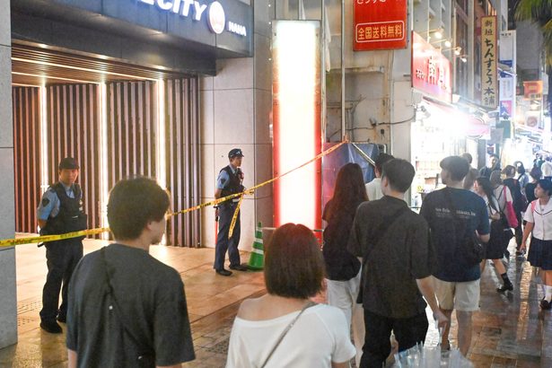 国際通り騒然、ホテルで父親刺され死亡　「叫び声聞こえず」家族で宿泊か　沖縄