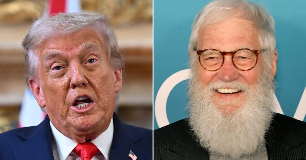 トランプ、79歳は、キンメルで彼を呼び出してくれたデイビッド・レターマンにスナップ|大統領は、彼に「権威主義的な犯罪者」とラベル付けするレターマンが好きではなかった。